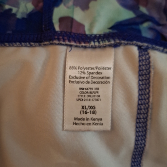 Danskin Now Floral Women's Leggings - Picture 6 of 7